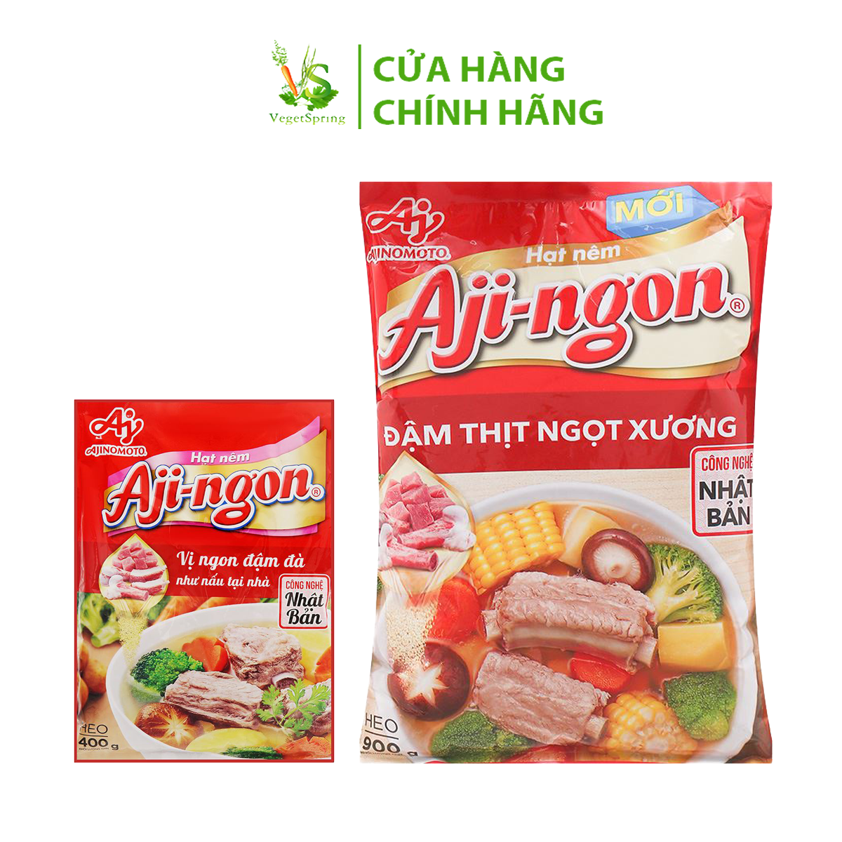 Hạt Nêm Aji-Ngon 400g/900g