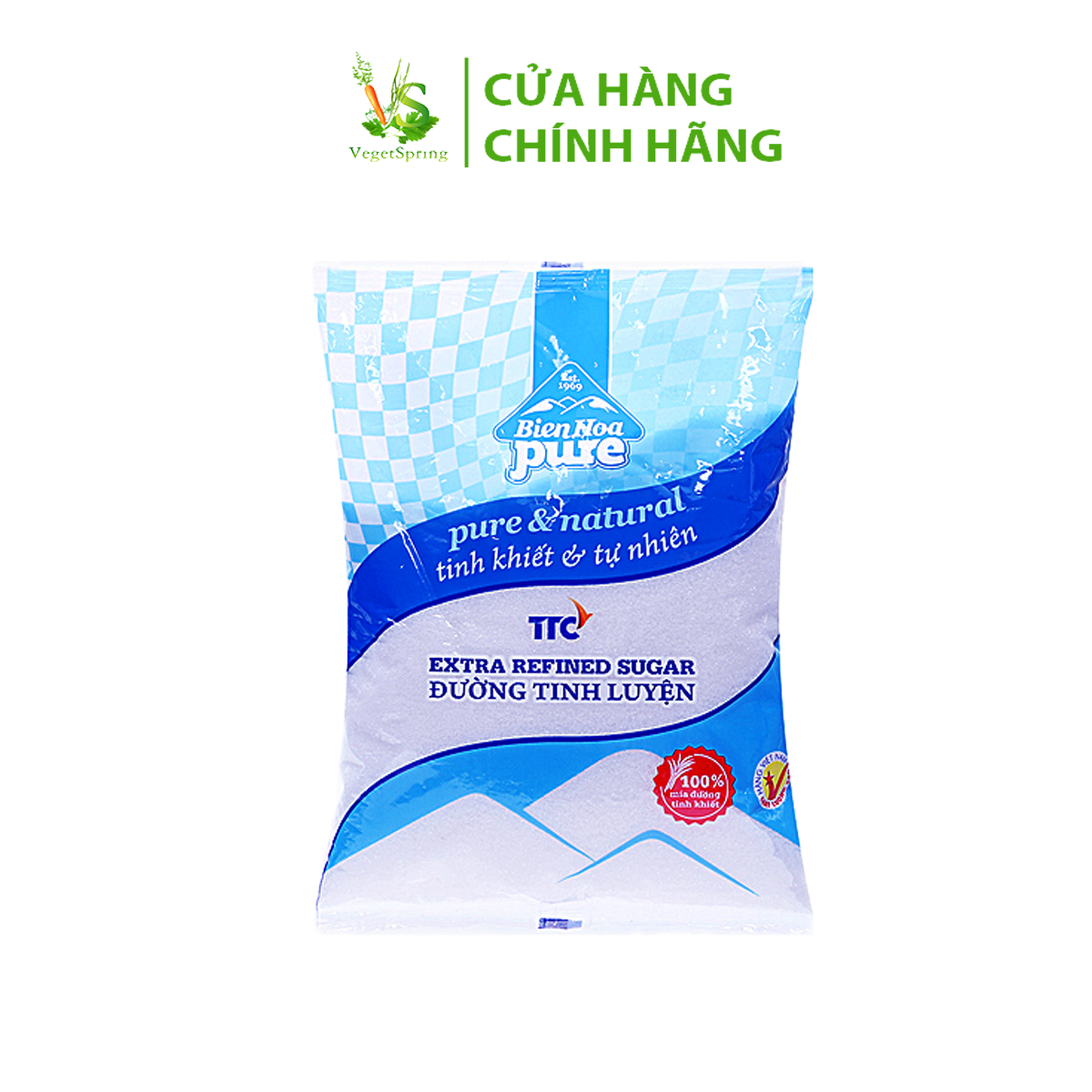 Đường Kính Trắng Biên Hòa 1kg