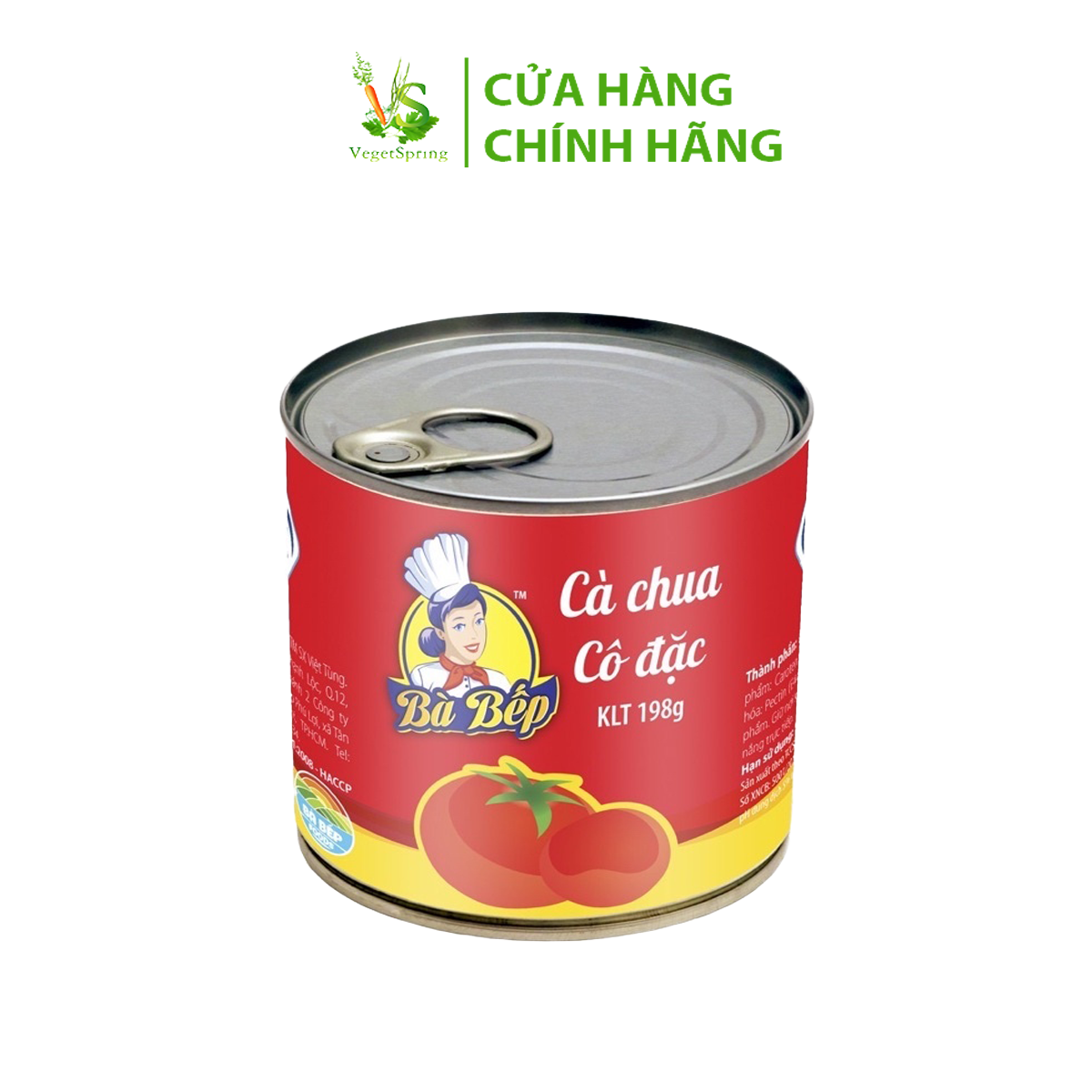 Cà Chua Cô Đặc Hiệu Bà Bếp 198g