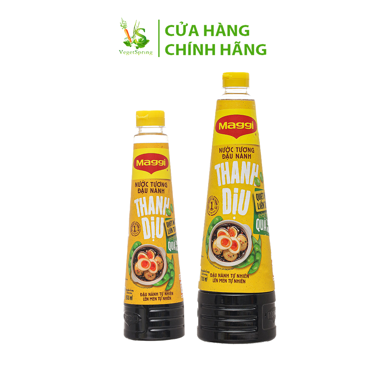 Nước Tương Maggi Đậu Nành Thanh Dịu 300ml/700ml