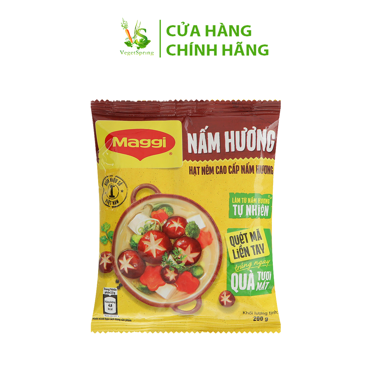 Hạt Nêm Maggi Nấm Hương 200g