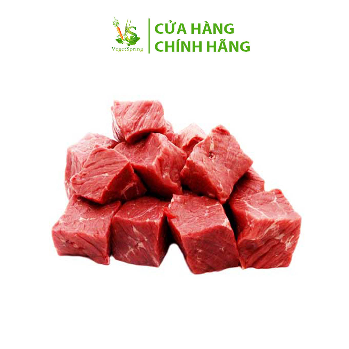 Bò xắt lúc lắc (xào, tái) 100gram