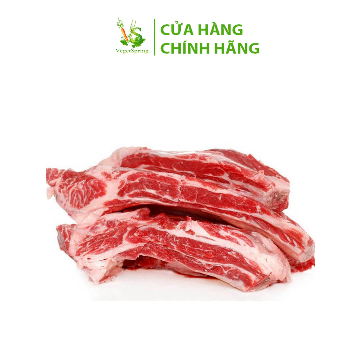 Xương sườn bò 100gram