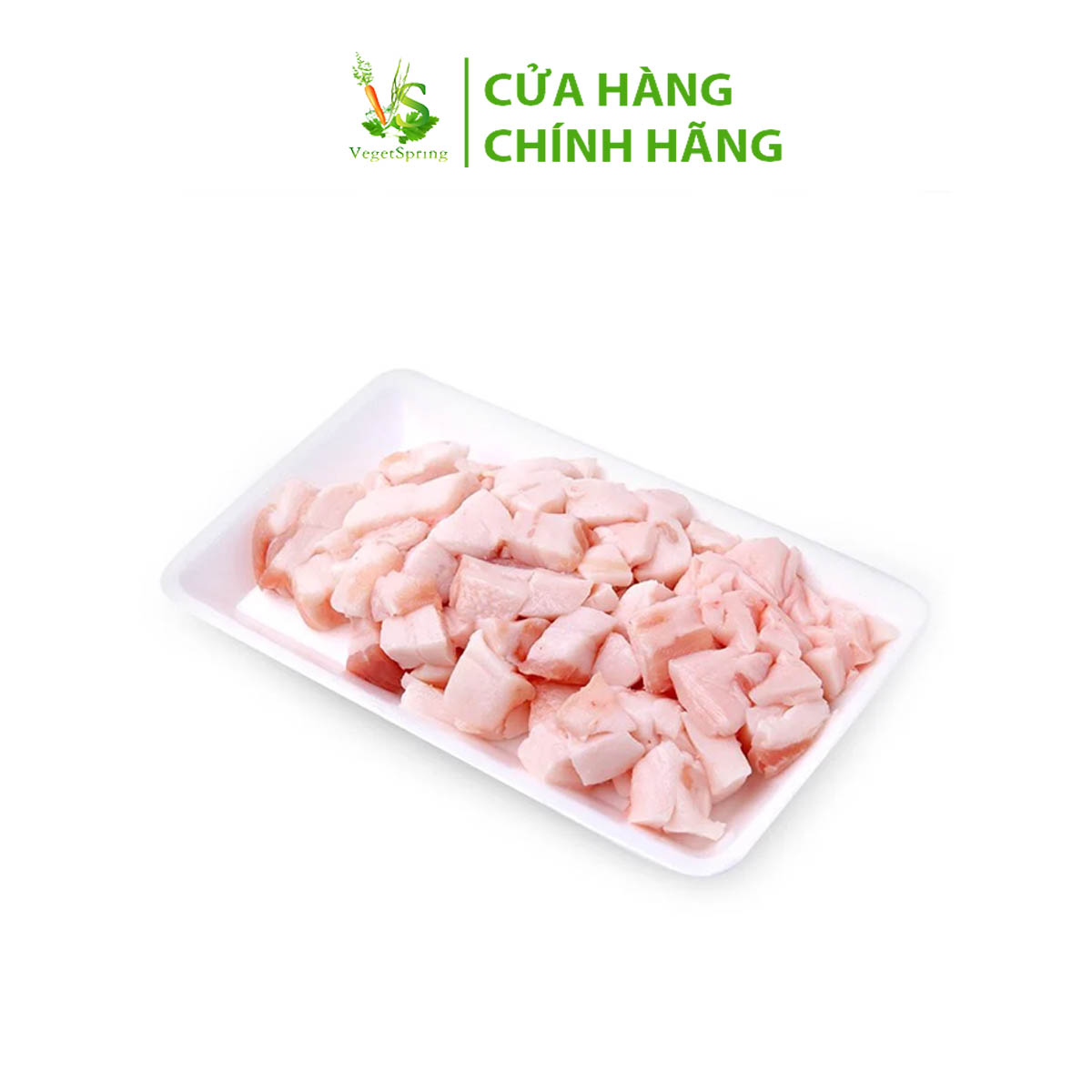 Mỡ heo cắt lưu 100gram
